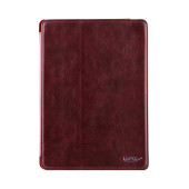 Чехол Книжка для iPad Air WRX (Бордовый) (Кожа)