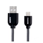 Кабель Apple Lightning REMAX SCALE(1.2 m) (Силікон) (Чорний)