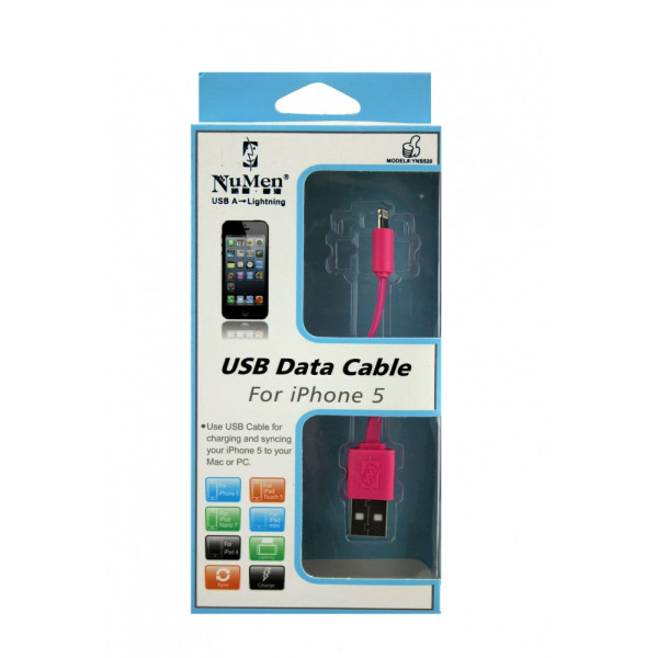 Кабель Apple Lightning NuMen (USB) - фото Кабель Apple Lightning NuMen (USB)