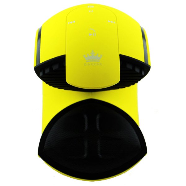 Акустика KINGONE (Bluetooth) (Handsfree) (Жовтий) (Матовий)