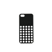 Чехол Накладка для iPhone 5C Creative Cace Logo (черный) (пластик)
