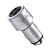 Автомобільний зарядний пристрій деви про Joy USB Port Charger 3.1 A (Сріблястий)