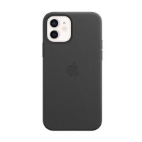 Чохол iPhone 12 mini Apple Leather Case (Black)