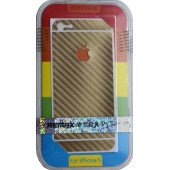 Защитная Пленка для iPhone 5/5S  REMAX CARBON (Золотой )