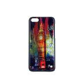 Чехол Накладка для iPhone 5C DEVIA (Голубой) (Пластик)