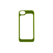 Чехол Накладка для iPhone 5/5S Waterproof (салатовый) (пластик)