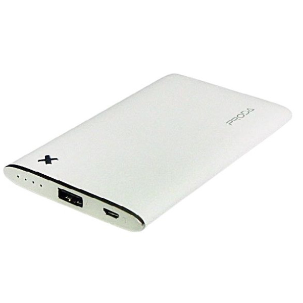 Портативное зарядное устройство Proda Thin PPP-10 5000mAh (Silver)