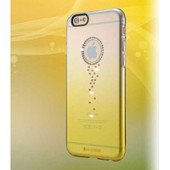 Чехол Накладка для iPhone 6/6S mcCase Hard Edge Clear (Розовый) (Пластик)