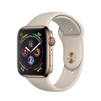 Apple Watch Series 4 GPS + LTE 44mm Gold Steel w. Stone Sport b. Gold Steel (MTV72)