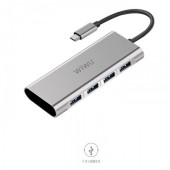 Перехідник WiWU Apollo HUB Type-C 4-in-1 A440(Gray)