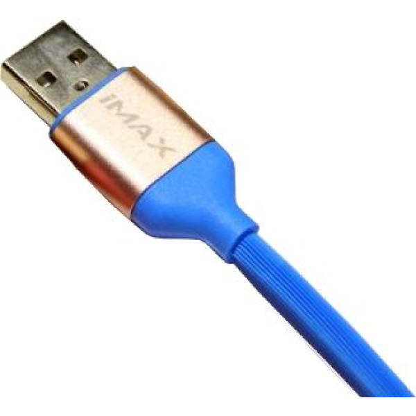 Кабель Lightning 3.0 iMAX (blue) - фото Кабель Lightning 3.0 iMAX (blue)