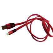 Кабель Lightning iMAX Sync USB Cable Nylon 1m (Red)