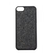 Чехол Накладка для iPhone 5C GEAR4 Suit (серый) (ткань)