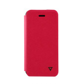 Чехол Книжка для iPhone 5/5S VIVA MADRID Hexe (малиновый) (кожа)