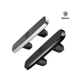 Авто Тримач Baseus Double Clip Vehicle Mount (Horizontal type) (Silver)