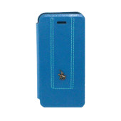Чехол Книжка для iPhone 5/5S SANTA BARBARA POLO(Синий) (Кожа)