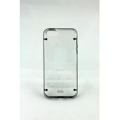 Чехол Накладка для iPhone 5/5S KSIX CRYSTAL (черный) (пластик)