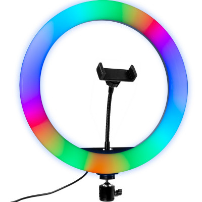 Кольцевая лампа для фото Gelius Pro Halo RGB Ring 33 сm GP-LR033 (12 мес)