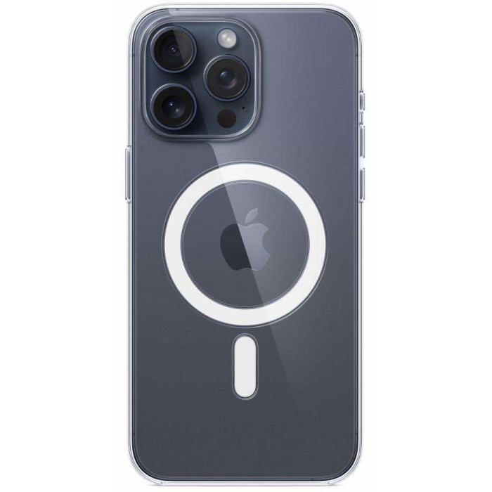 Чехол iPhone 15 Pro Max Blueo Crystal Drop PRO Resistance Phone Case with MagSafe (Transparent)