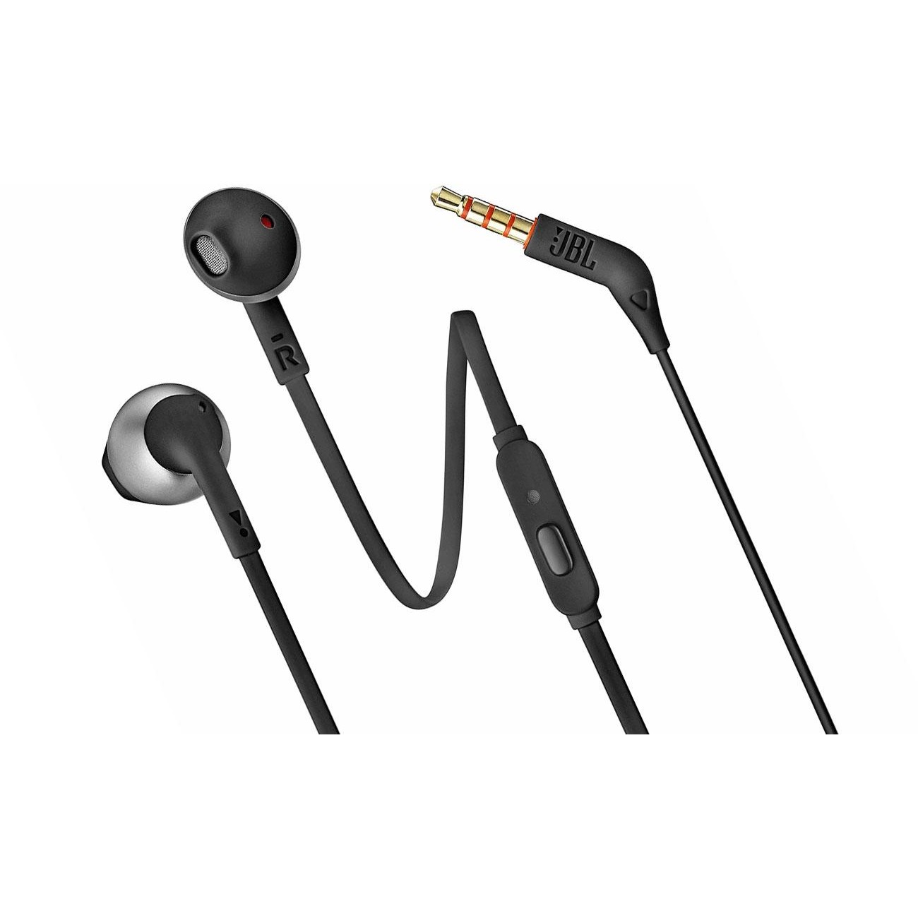Наушники с микрофоном JBL T205 Black