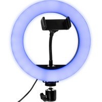 Кольцевая лампа для фото Gelius Pro Halo RGB Ring 26 cm GP-LR026  (12 мес)