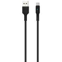 USB Cable Gelius Pro Lumin Lamp GP-UC100 Type-C Black (3A) (12 мес)