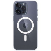 Чехол iPhone 15 Pro Max Blueo Crystal Drop PRO Resistance Phone Case with MagSafe (Transparent)