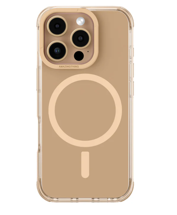Чехол iPhone 16 Pro Max AmazingThing Omni Case with MagSafe (Bronze)