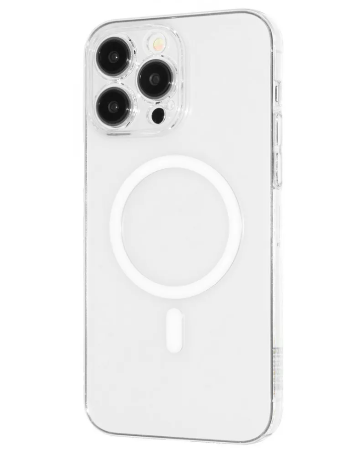 Чехол iPhone 16 Pro Max Proove Crystal Case with Magnetic Ring (Transparent)