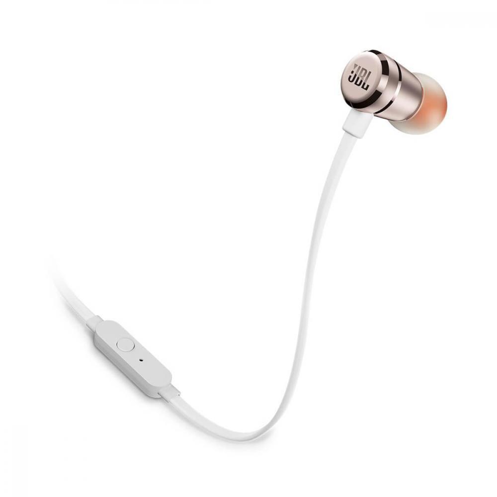 Наушники с микрофоном JBL T290 Champagne Gold (JBLT290CGD)