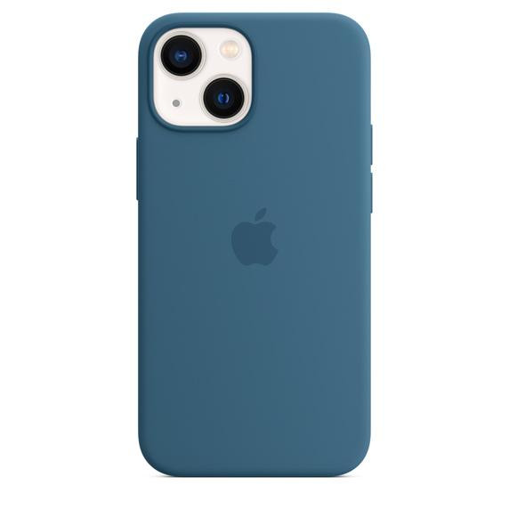 Чехол Накладка для iPhone 13 mini Apple Silicone Case with MagSafe (Blue Jay)