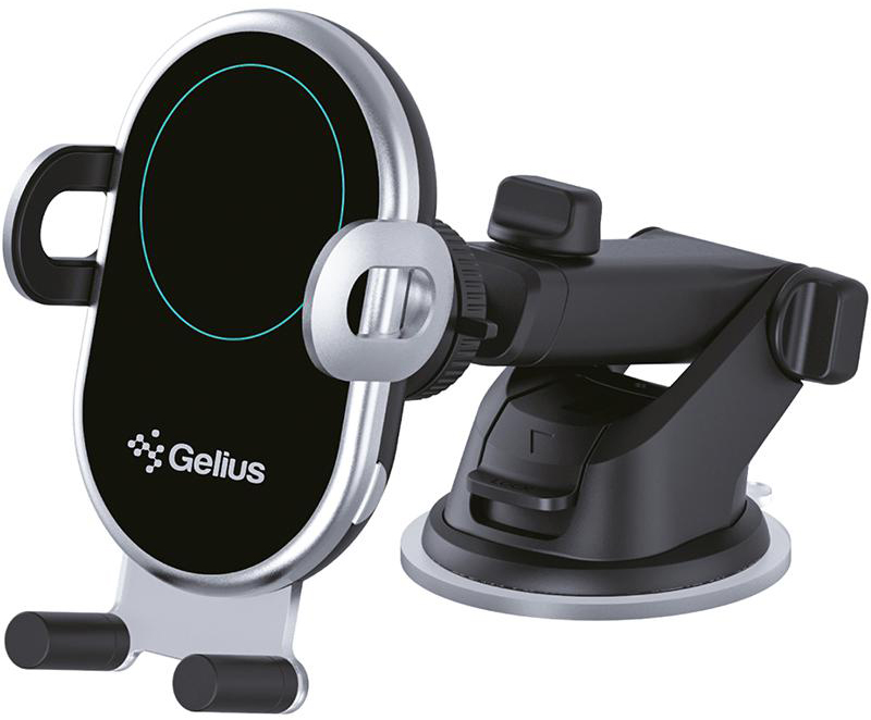 Холдер Gelius Pro Wally 3 Automatic WC-002 10W (Wireless Charger) Black (12 мес)