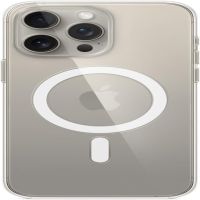 Чехол iPhone 15 Pro Max Rock Crystal Series with Magnetic (Transparent)