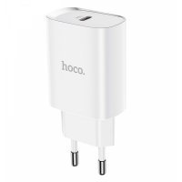 Сетевое зарядное устройство HOCO DC23 PD20W 1PD/20W/QC3.0 White