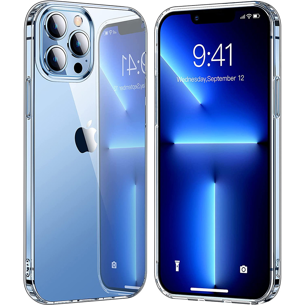 Чехол iPhone 13 Pro Max ROCK Pure Series Case (Transparent)