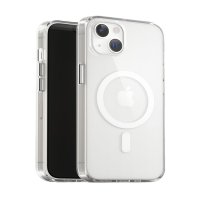 Чехол iPhone 15 Blueo Crystal Drop PRO Resistance Phone Case with MagSafe (Transparent)