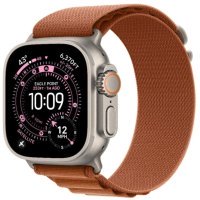 Apple Watch Ultra 3 GPS + Cellular 49mm Natural Tit. Case w. Terra Cotta A. Loop - Small (MF1V4+MFTA4)