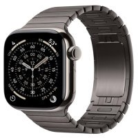 Apple Watch Series 11 GPS + Cellular 42mm Natural Tit. Case w. Slate Link Bracelet (MF9H4+MXMD3)