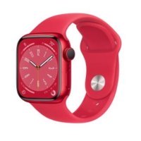 Apple Watch Series 8 GPS 45mm PRODUCT RED Aluminum Case w. PRODUCT RED S. Band (MNP43)