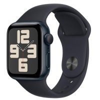 Apple Watch SE 2 GPS 40mm Midnight Aluminium Case with Midnight Sport Band M/L (MR9Y3)