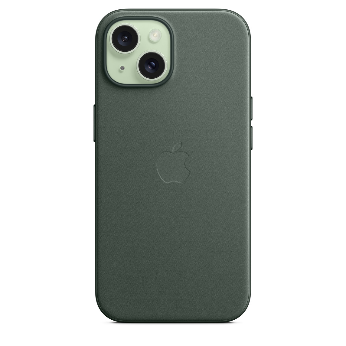 Чехол для iPhone 15 Apple FineWoven with MagSafe (Evergreen)
