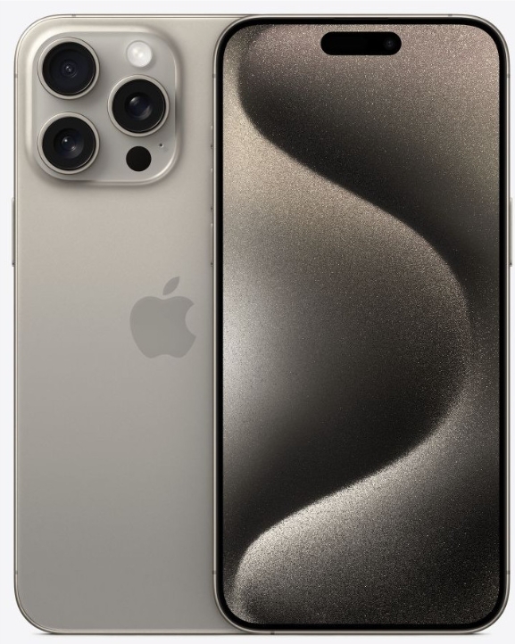 iPhone 15 Pro Max Natural Titanium 512 GB eSIM (MU6D3)