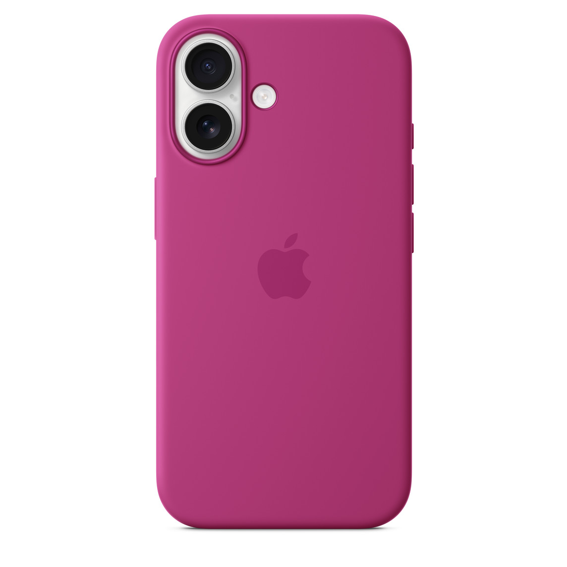 Чехол iPhone 16 Apple Silicone Case with MagSafe (Fucshia)