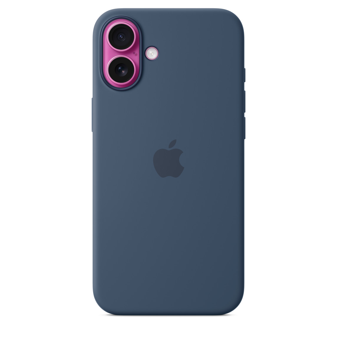 Чехол iPhone 16 Apple Silicone Case with MagSafe (Denim)