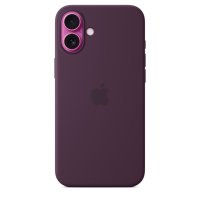 Чехол iPhone 16 Apple Silicone Case with MagSafe (Plum)