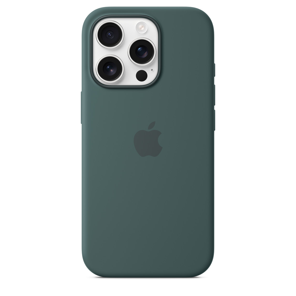 Чехол iPhone 16 Pro Apple Silicone Case with MagSafe (Lake Green)