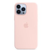 Чехол для iPhone 13 Pro Max Apple Silicone Case with MagSafe (Chalk Pink)