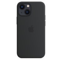 Чехол Накладка для iPhone 13 mini Apple Silicone Case with MagSafe (Midnight)
