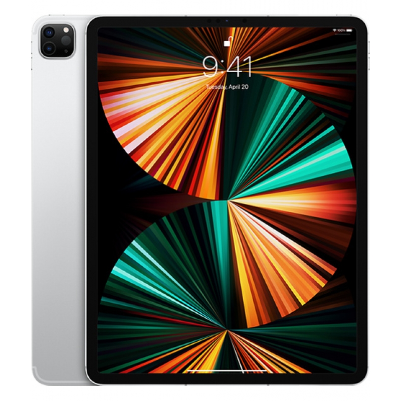 Apple iPad Pro 12.9 2021 Wi-Fi + Cellular 256GB Silver (MHNX3)