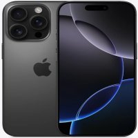 Apple iPhone 16 Pro 256GB eSIM Black Titanium (MYMG3)